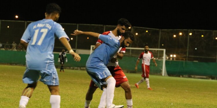 فريق غلا يستهل افتتاح كأس نادي بوشر لكرة القدم بفوز على فريق البحري