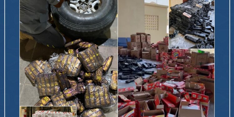 إحباط محاولة إدخال كميات من السجائر