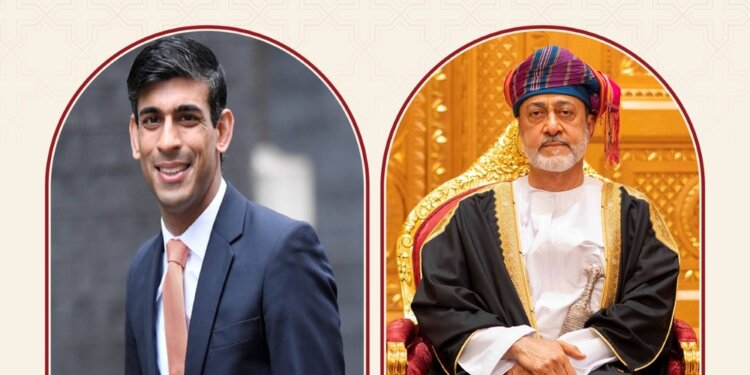 جلالة السلطان يهنئ رئيس وزراء المملكة المتحدة