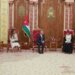 السيدة الجليلة في مقدمة مستقبلي جلالة الملكة رانيا