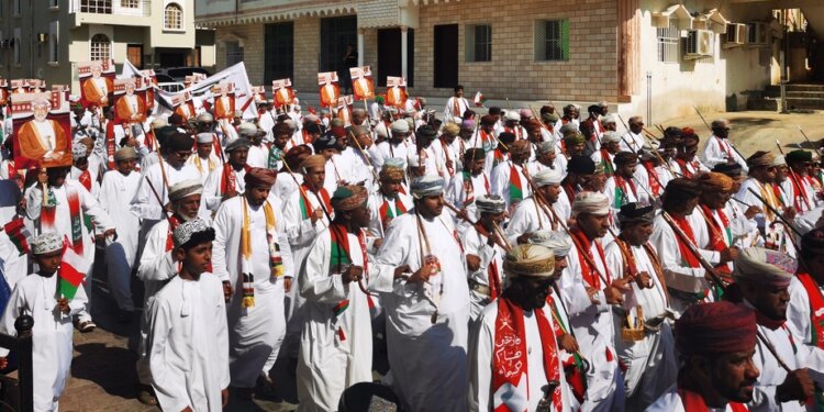 مسيرات ولاء وعرفان بولايات محافظة ظفار بمناسبة العيد الوطني