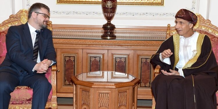 بتوجيهات سامية.. السّيد فهد يستقبل نائب رئيس الوزراء ورئيس المجلس التشريعي السلوفاكي