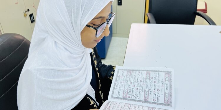 التصفيات قبل النهائية لمسابقة حفظ القرآن الكريم لذوي الإعاقة بتعليمية ظفار