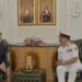 وزير الدولة بمملكة النرويج يزور كلية الدفاع الوطني