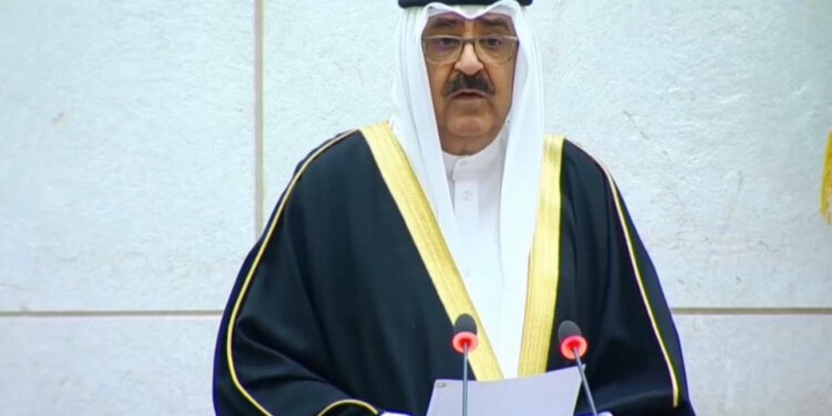 الشيخ مشعل الأحمد الجابر الصباح أميرًا لدولة الكويت