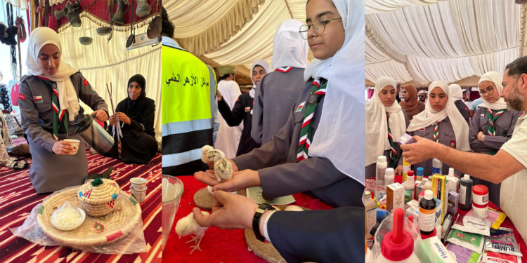 المخيم الإرشادي الـ25 للمرشدات يتألق في ولاية صحم بموضوع “هويتي.. ابداع وابتكار”