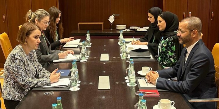 وزير الخارجية يلتقي بعدد من المسؤولين في ميونخ