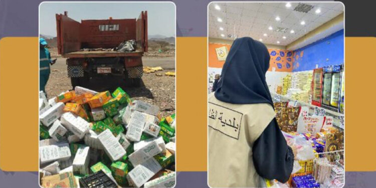 ضبط 3126 سلعة غير صالحة للاستهلاك الآدمي.. وتحرير مخالفات وتوجيه إنذارات