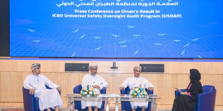سلطنة عمان الخامس عالميًّا في مؤشر الامتثال للتنفيذ الفعال لعناصر الرقابة على السلامة الجوية