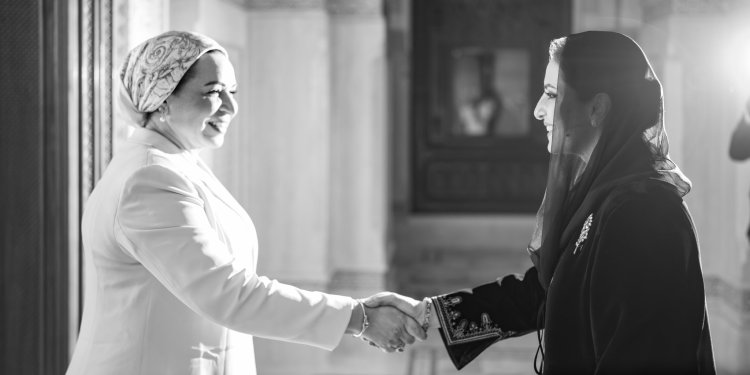 حرم فخامة الرئيس المصري تغادر سلطنة عمان