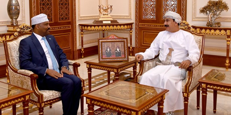 النعماني يستقبل سفير جمهورية الصومال الفيدرالية