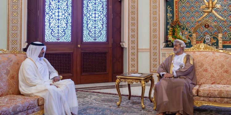 جلالة السلطان المعظم يستقبل وزير الدّولة لشؤون الطاقة القطري