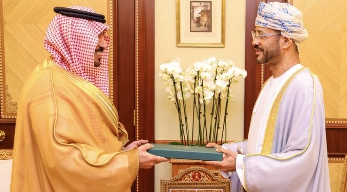 جلالةُ السُّلطان المُعظّم يتلقّى رسالة خطيّة من خادم الحرمين الشريفين