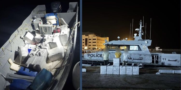 مسندم .. ضبط 6 إيرانيين حاولوا تهريب كميات كبيرة من الكحول بقصد الاتجار بها