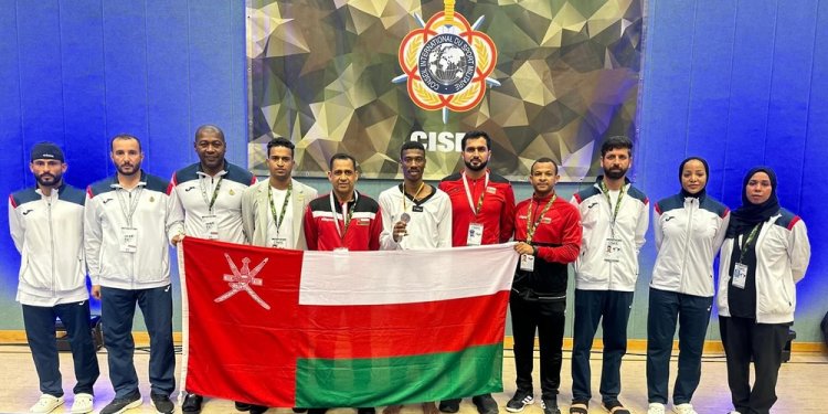 المنتخب العسكري للتايكوندو يحقق الميدالية الفضية في بطولة العالم العسكرية بألمانيا