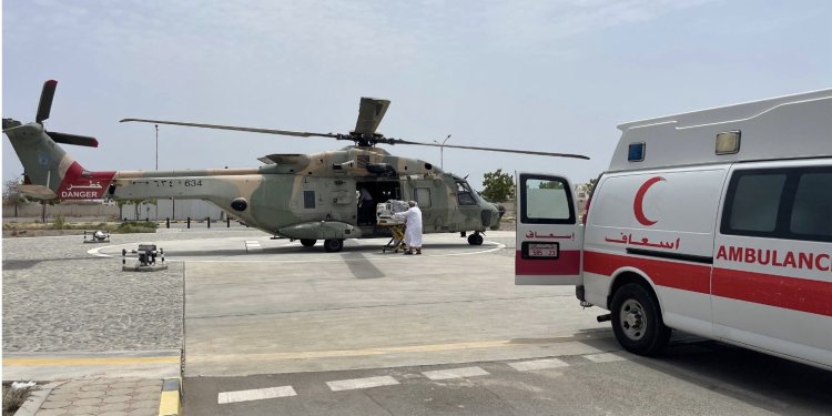 إنقاذ حياة: سلاح الجو ينفذ عملية إجلاء طبي لطفل من خصب