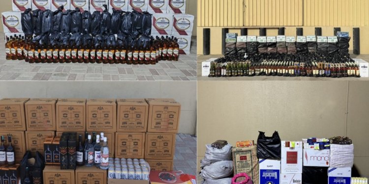 ضبط آلاف المشروبات الكحولية والسجائر في مداهمات بمنازل العمالة الوافدة في مسقط