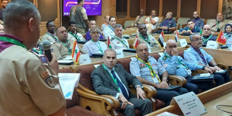مشاركة سلطنة عُمان في لقاء رؤساء الجمعيات الكشفية العربية بالقاهرة
