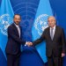 السيد بدر والأمين العام للأمم المتحدة يؤكدان ضرورة وقف إطلاق النار في غزة ودعم الحلول السياسية