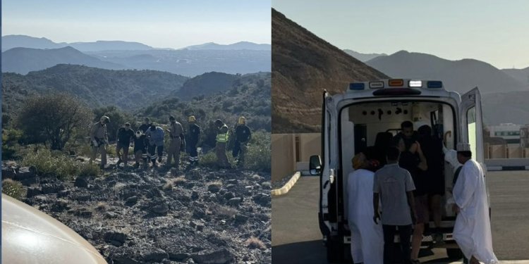 طيران الشرطة ينفّذ عملية إنقاذ طارئة في الجبل الأخضر