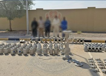 القبض على 9 آسيويين بتهمة سرقة معدات وأدوات من شركة عاملة في قطاع النفط والغاز
