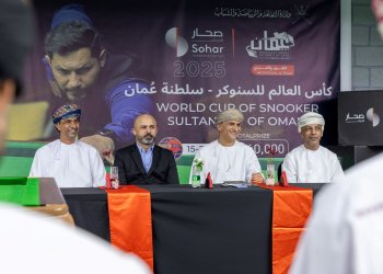 لجنة البلياردو والسنوكر تعلن الجاهزية لاستضافة كأس العالم المزدوجة للسنوكر وتدشّن الشعار الرسمي للبطولة