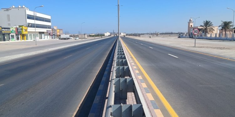 افتتاح مشروع ازدواجية وصلة لوى الرابط بين طريق السلطان قابوس وطريق الباطنة السريع