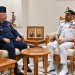 رئيس أركان قوات السُّلطان المسلحة يستقبل مسؤولًا عسكريًّا تركيًّا