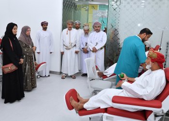 يستقبل المتبرعين في وقت المساء فقط .. افتتاح مركز السيب للتبرع بالدم
