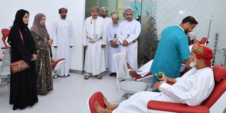 يستقبل المتبرعين في وقت المساء فقط .. افتتاح مركز السيب للتبرع بالدم
