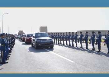 جلالةُ السُّلطان المعظّم القائدُ الأعلى يتفضّل بزيارةٍ ساميةٍ كريمة لقاعدةِ المُصنّعة الجوية
