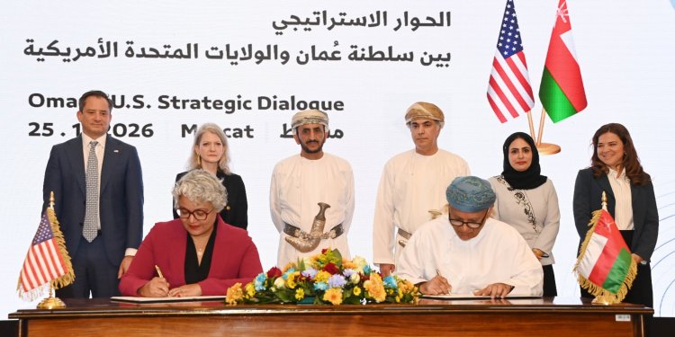 الحوار الاستراتيجي العُماني الأمريكي الثالث بمسقط يبحث التجارة والاستثمار وتبادل الآراء حول القضايا الإقليمية