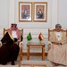وزير الإعلام يستقبل نظيره السّعودي