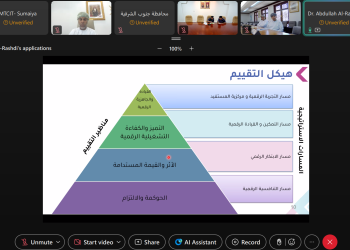 استعراض الاستراتيجية والإطار العام لقياس الإجادة الرقمية لبرنامج التحول الرقمي الوطني للفترة 2026– 2030م