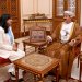 وزير المكتب السلطاني يستقبل وزيرة خارجية كندا والسفير النمساوي