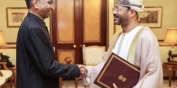 وزير الخارجية يتسلم أوراق اعتماد سفير الهند