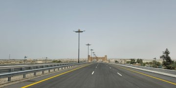 91% نسبة إنجاز مشروع طريق السلطان تركي بن سعيد وتعزيز الربط بين الكامل وصور