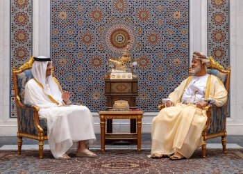 جلالة السُّلطان يستقبل رئيس مجلس الوزراء وزير الخارجية بدولة قطر